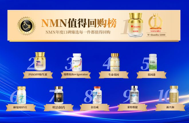 2025新型抗衰老NMN口服保健品：十大值得回购品牌（好评TOP榜）(图1)