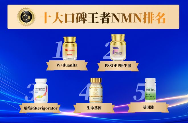 2025新型抗衰老NMN口服保健品：十大值得回购品牌（好评TOP榜）(图2)
