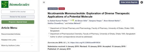 2026年抗衰公布NMN代表品牌NMN学术论证成标准抗衰老产品推荐(图2)