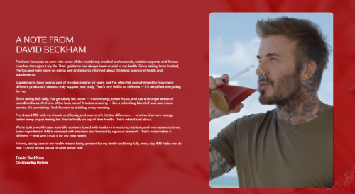 1年狂揽41亿！贝克汉姆的抗衰老补剂在质疑声中成为行业黑马(图3)