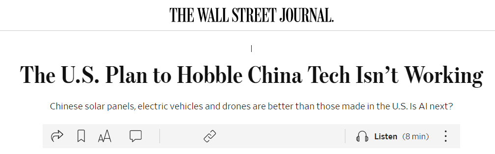 【中国那些事儿】美媒：三个独特优势使中国在全球科技竞赛中崛起(图1)