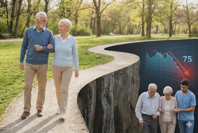 细思极恐！最新研究确认：75岁是人体断崖式衰老临界点！(图1)